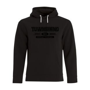 WTT Mens Hoodie - Black Varsity Logo (BLACK) Product Image